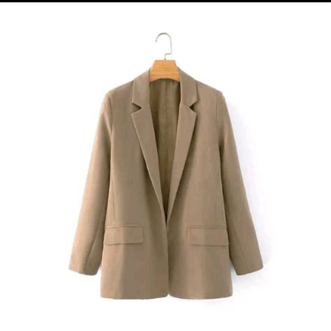 jual blazer oversize wanita blazer kantor blazer korea shopee indonesia