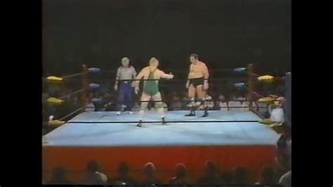 Bob Backlund Vs Ron Bass Pro Wrestling Usa Dec 1st 1984 Youtube