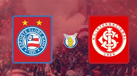 BAHIA X INTERNACIONAL AO VIVO YouTube