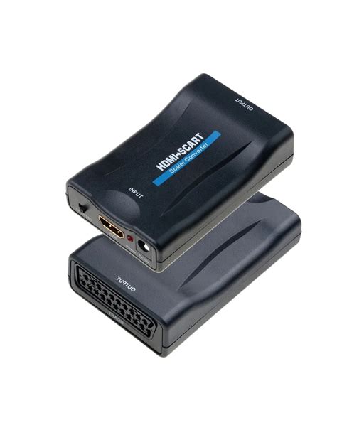 Conversor Adaptador 1080P HDMI Para SCART AV Video E Audio