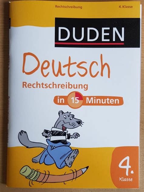 Duden Deutsch Rechtschreibung 4 Klasse Kaufen Auf Ricardo