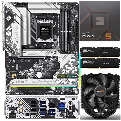 Aufrüstkit Amd Ryzen 5 7600x 32gb Ram Asrock X670e Steel Legend Mainboard Arlt Computer