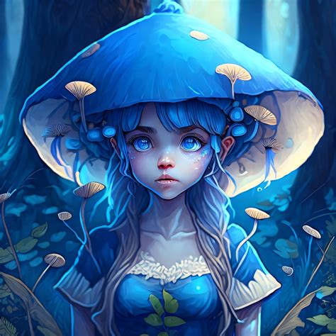 Mushroom Girl By Vallminnon On Deviantart