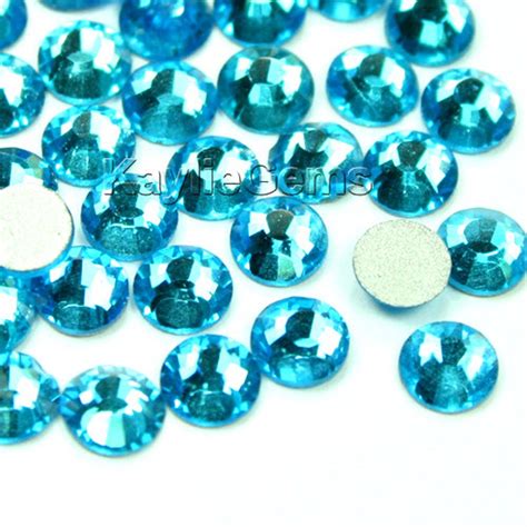 Crystal Rhinestone Flat Back Non Hot Fix Glue On Ss Mm Ss Mm Ss Mm Ss Mm Ss