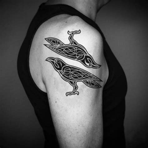 Huginn And Muninn Tattoo