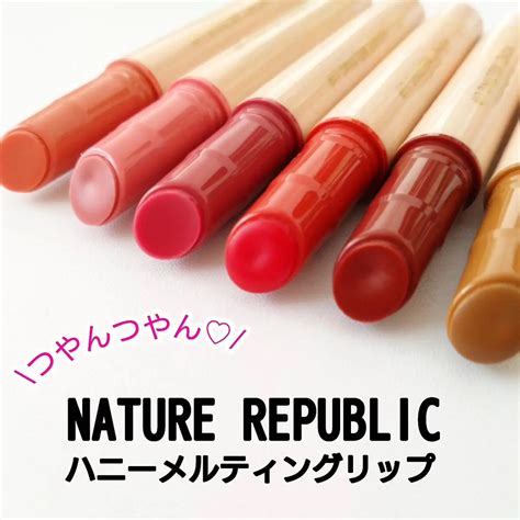 【限定口紅】ハニーメルティングリップ｜ネイチャーリパブリックの口コミ Nature Republic By Y フォロバします♡ 乾燥