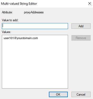 How To View The Mail And ProxyAddresses Fields In Active Directory