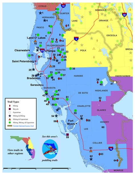 Florida Map Southwest | Verkuilenschaaij - Map Of Southwest Florida ...