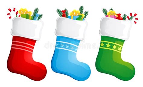 Christmas Stockings Stock Illustrations – 10,517 Christmas Stockings ...