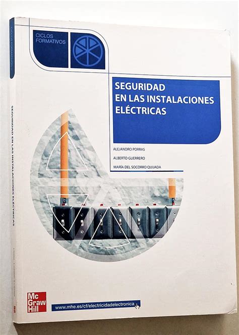 Seguridad En Las Instalaciones Electricas Grado Medio Libros Con Vidas