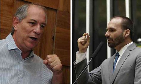 Ciro reage a ataques de Eduardo Bolsonaro será necessário que nos