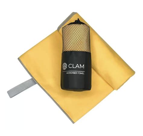 Спортивное полотенце из микрофибры Clam | отзывы