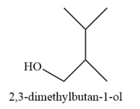 Which of the following compounds are primary alcohols? | Homework.Study.com