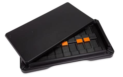 Fisherbrand 18 Place Slide Staining Tray Set Black Staining Tray