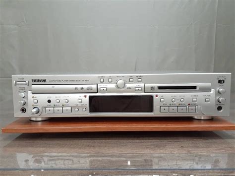 【傷や汚れあり】 7459 中古品 オーディオ機器 Cdプレーヤーmdデッキ Teac Md 70cd 2015年製 ティアック 本体のみの