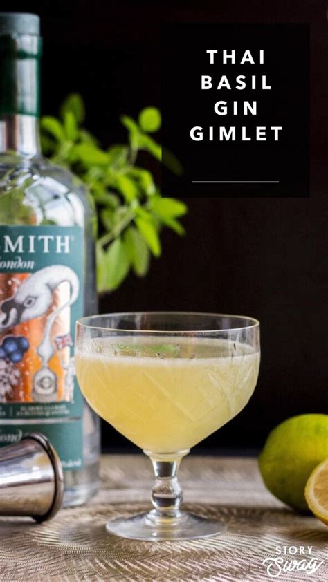 Thai Basil Gin Gimlet Taste And Tipple Ottawa Food Blogger Video