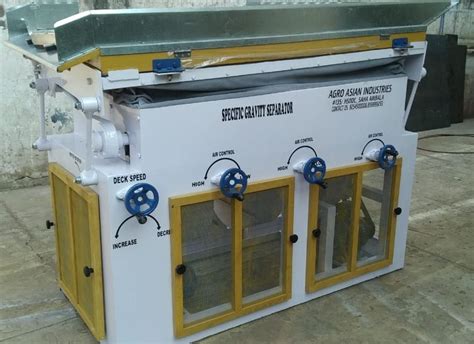 Automatic Painted SPECIFIC GRAVITY SEPARATOR MACHINE G I Model Name