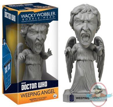 Doctor Who Wacky Wobblers Weeping Angel BobbleHead Funko | Man of ...