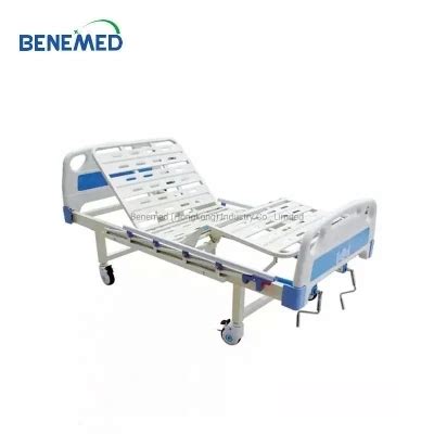 Medical Equipment Double Cranks 2 Function Manual Hospital Bed For