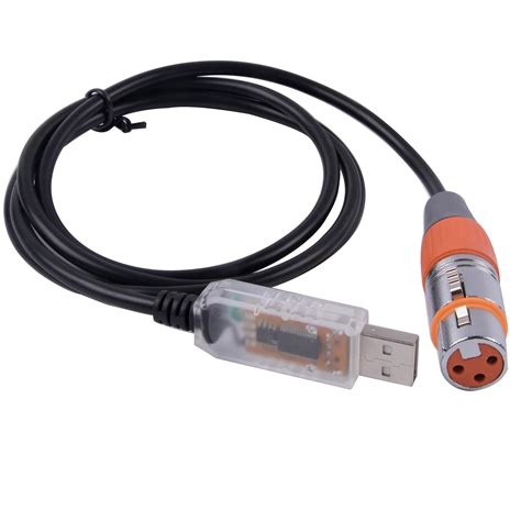 Ftdi Dmx Usb Rs Serial To Dmx Interface Adapter Cable For Studio