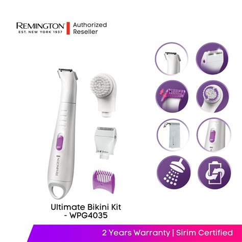 Remington Women Cordless Ultimate Bikini Shaver WPG Shopee Malaysia
