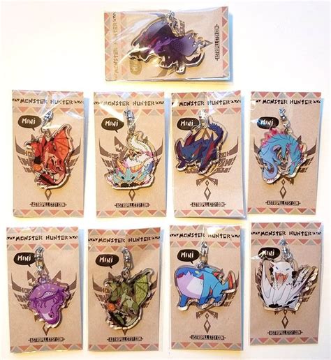 Monster Hunter 2 Clear Acrylic Charm Double Sided Etsy Monster Hunter Monster Hunter 2