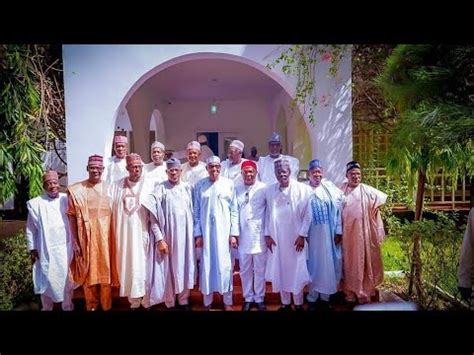 LEAKED APC GOVS SECRETLY MEET BUHARI IN DAURA 3DAYS AFTER LEAVING