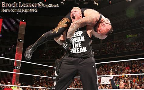 Brock Lesnar F5 Undertaker Photo - Top 5 Wwe Finisher (#3086372) - HD ...