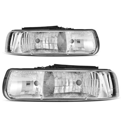 Autosaver Headlights Assembly Compatible With Chevy