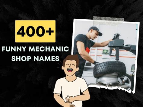 400 Funny Mechanic Shop Names Memorable Branding Ideas