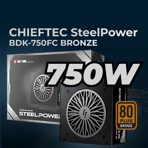 Блок питания для компьютера Chieftec CHIEFTRONIC SteelPower BDK-750FC ...