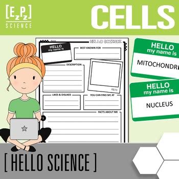 Cells Vocabulary Activity Role Play And Peer Teaching Science Activity