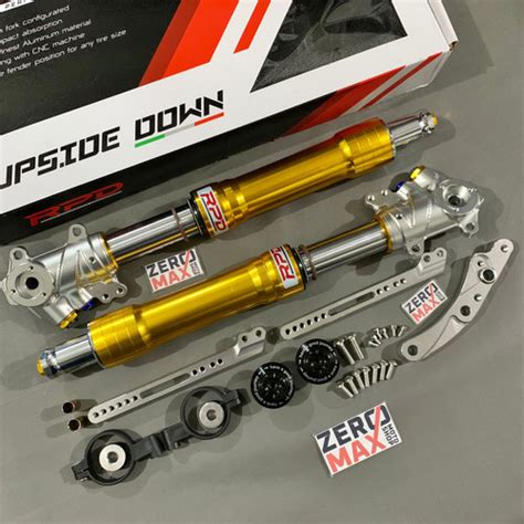 Jual Shock Shockbreaker Depan Upside Down RPD All New NMAX 2020 UP Gold