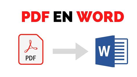 Comment CONVERTIR Un PDF En Word Sans Autre Logiciel YouTube