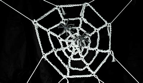 Halloween Crochet Free Crochet Spider Web Pattern And Halloween