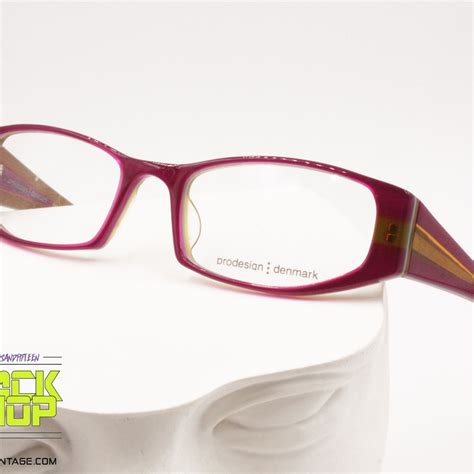 Prodesign Denmark Mod 4631 Eyeglass Frame Women Ladies Mulitilayer Acetate Lucid Purple