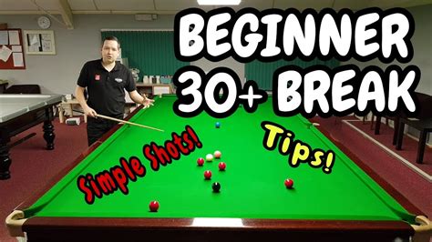 Snooker Beginner Break Building - Snooker Lesson - YouTube