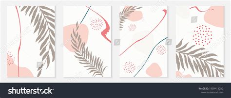Nude Brush Set Vector Memphis Background เวกเตอรสตอก ปลอดคาลขสทธ 1939413280 Shutterstock