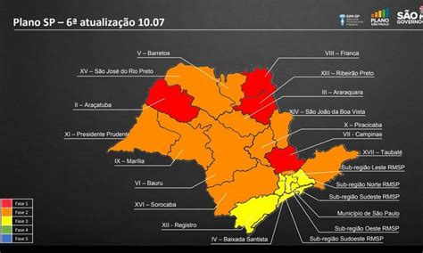 Apenas Quatro Regi Es Do Estado De Sp Permanecem Cr Ticas Para Covid