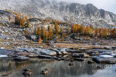 Enchantments Fall Colors Landscape Photograph by Mike Reid - Pixels