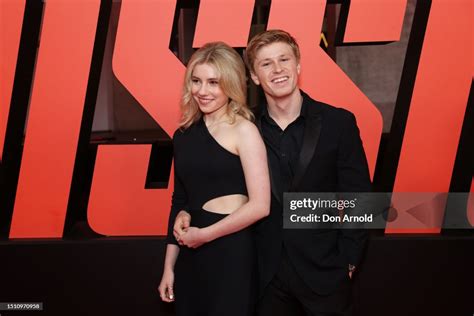 Rorie Buckley And Robert Irwin Attend The Australian Premiere Of