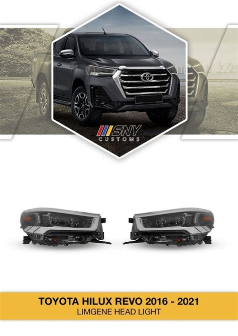 Hilux Conquest Gr Facelift Upgrade Headlights Taillights Grille Fenders