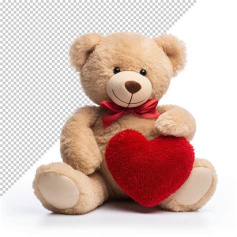 Premium Psd Teddy Bear Isolated On Transparent Background