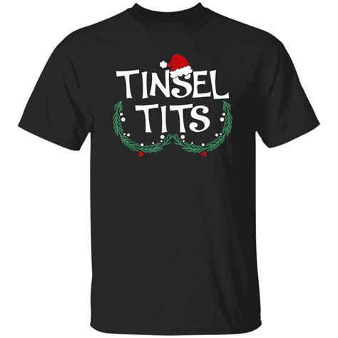 Jingle Balls Tinsel Tits Funny Matching Couple Chestnuts Shirt