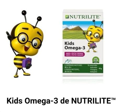 Kids Omega 3 Nutrilite ácidos Grasos Omega 3 Productos Amway