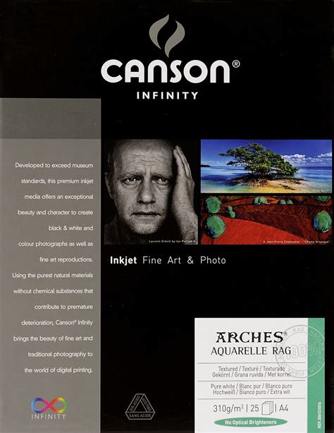 Canson Infinity Aquarelle Rag Gsm Image Science