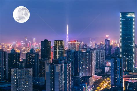 重庆城市夜景高清图片下载 正版图片500644903 摄图网