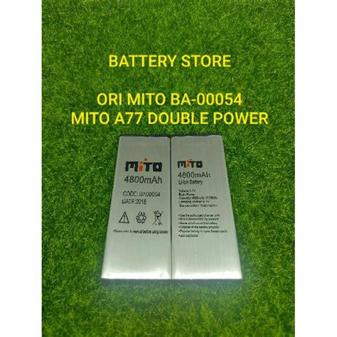 Jual Baterai Battery Batre Batrei ORI MITO BA00054 DOUBLE POWER Atau