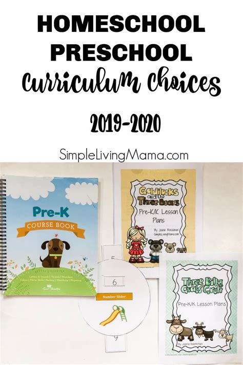 Top 11 Best Preschool Curriculum Choices For Homeschool Simple Living