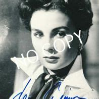 Original Autogramm Autograph Karte Handsigniert Jean Simmons D